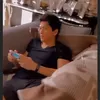 Ruang tamu di rumah Syahrini