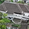 Rumah Adly & Angbeen tampak atas