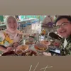 Sahrul Gunawan dan Dine Mutiara bulan madu