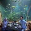 Sahrul Gunawan dan Dine Mutiara bulan madu