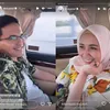 Sahrul Gunawan dan Dine Mutiara bulan madu