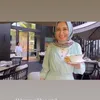 Sahrul Gunawan dan Dine Mutiara bulan madu