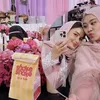 Sarah Menzel di Acara Akikah Baby Azura