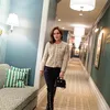 Shandy Aulia Liburan di New York