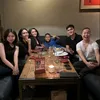 Sandhy Sondoro bersama anak