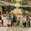 Kemeriahan ulang tahun anak Shanju dan Jonatan Christie