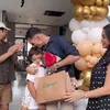 Potret Suprise Ultah Vincent Verhaag