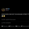 sza sesame street
