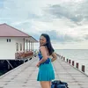 Potret terbaru Amel Carla.