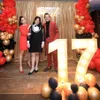 Ussy Sulistiawaty di Ulang Tahun ke-17 Amel