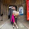 Amanda Caesa Wisuda Lulus Kuliah Inggris Anak Parto