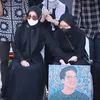 Potret Zara lukis wajah kakaknya.