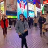 Liburan Kristina di Jepang