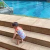 Momen Gemas Baby Claire Belajar renang