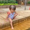 Momen Gemas Baby Claire Belajar renang