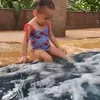 Momen Gemas Baby Claire Belajar renang