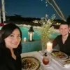 makan malam romantis Titi Kamal - Christian Sugiono