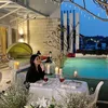 makan malam romantis Titi Kamal - Christian Sugiono