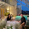 makan malam romantis Titi Kamal - Christian Sugiono
