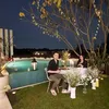 makan malam romantis Titi Kamal - Christian Sugiono