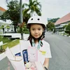 Gading Marten Nemenin Gempi Ikut Lomba Sepatu Roda di Bandung