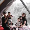 Aditya Suryo Bareng Istri dan 3 Anaknya