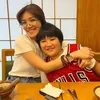 Agatha Suci dan kedua anaknya