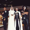 Halloween Agnez Mo dan Adam Rosyadi