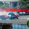 Potret aksi Al Ghazali ngedrift mobil