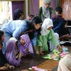 Potret Almira anak Annisa Pohan jadi volunteer