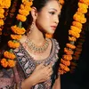 Andien pakai lehenga saat Diwali