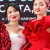 Potret Ariel Tatum di Premiere Film LA TAHZAN