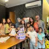 mikaela atqia keponakan raffi ahmad ultah