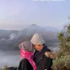 Atta Halilintar dan Aurel Hermansyah ke Bromo