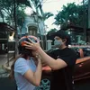 Aurel - Atta Boncengan Naik Motor