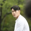 behind the scene syuting iklan Hyun Bin