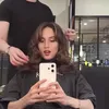 Hasil warna rambut baru Cinta Laura