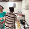 Dapur di Rumah Nella Kharisma Kediri