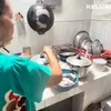 Dapur di Rumah Nella Kharisma Kediri