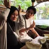 Dinda Hauw ngidam durian