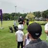 Potret El Barack  ikut turnamen golf