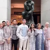 Fuji dan Verrell Bramasta fashion show