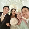 Gaya Selebriti di Pernikahan Felicya Angelista dan Caesar Hito