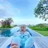 Baby Aruni anak Caca Tengker