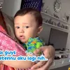 baby Saka menggemaskan