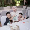 Irish Bella, air rumi, amala, anak-anak, buka bersama