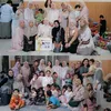 Irish Bella, air rumi, amala, anak-anak, buka bersama