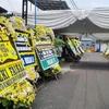 Karangan Bunga, Bunda Iffet, Bimbim Slank, kematian, meninggal dunia
