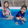 Kebersamaaan Denny Darko dan Anak