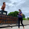 Najwa Shihab Lari Outfit Running Jogging